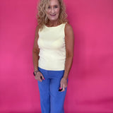Clean Lines Boat Neck Sweater Tank - Shabby 2 Chic Boutiques