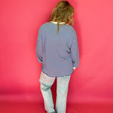 Coastal Cool Striped Pullover in Blue - Shabby 2 Chic Boutiques