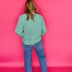 Coastal Cool Striped Pullover in Green - Shabby 2 Chic Boutiques