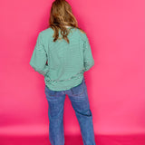 Coastal Cool Striped Pullover in Green - Shabby 2 Chic Boutiques