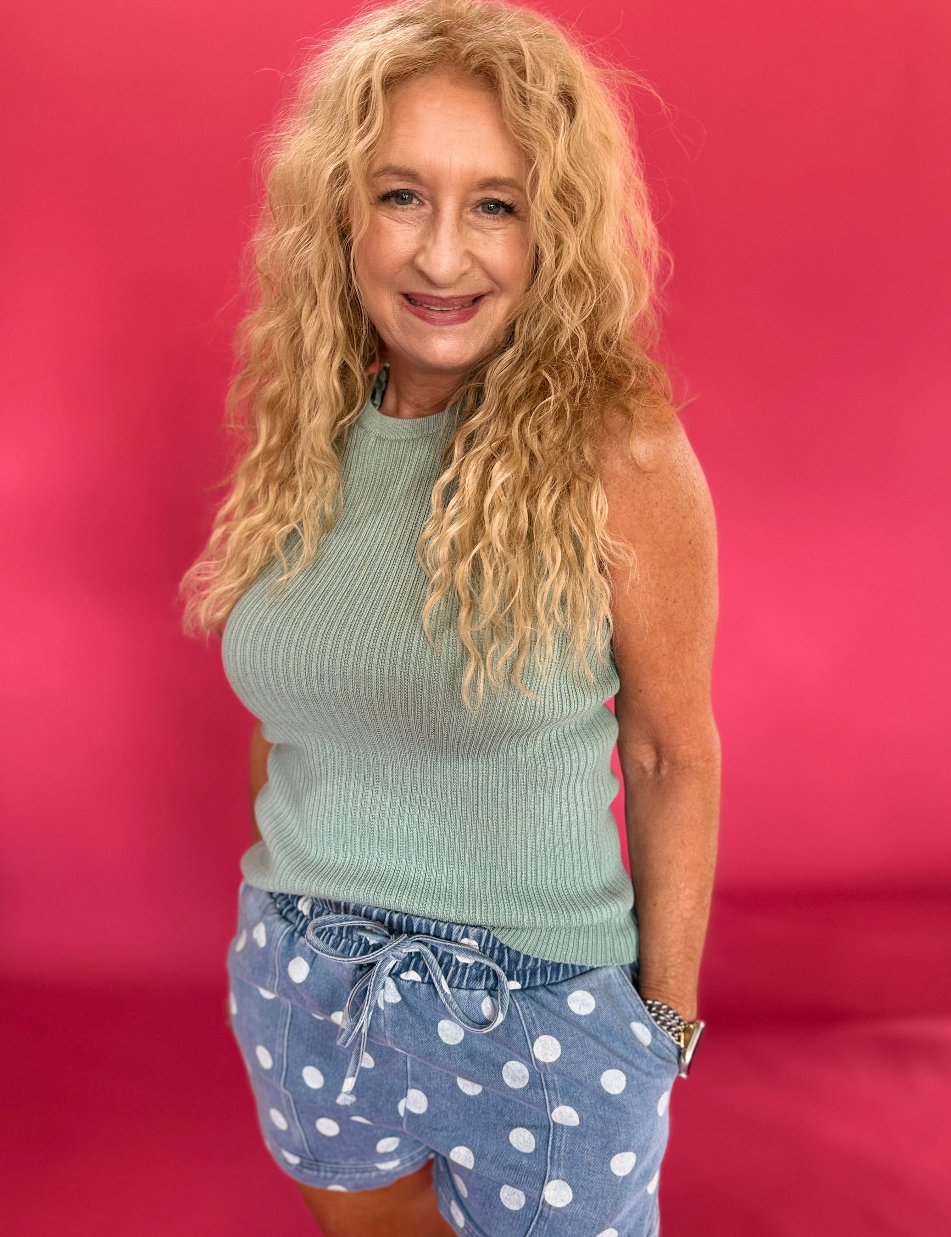Connect the Dots Denim Shorts