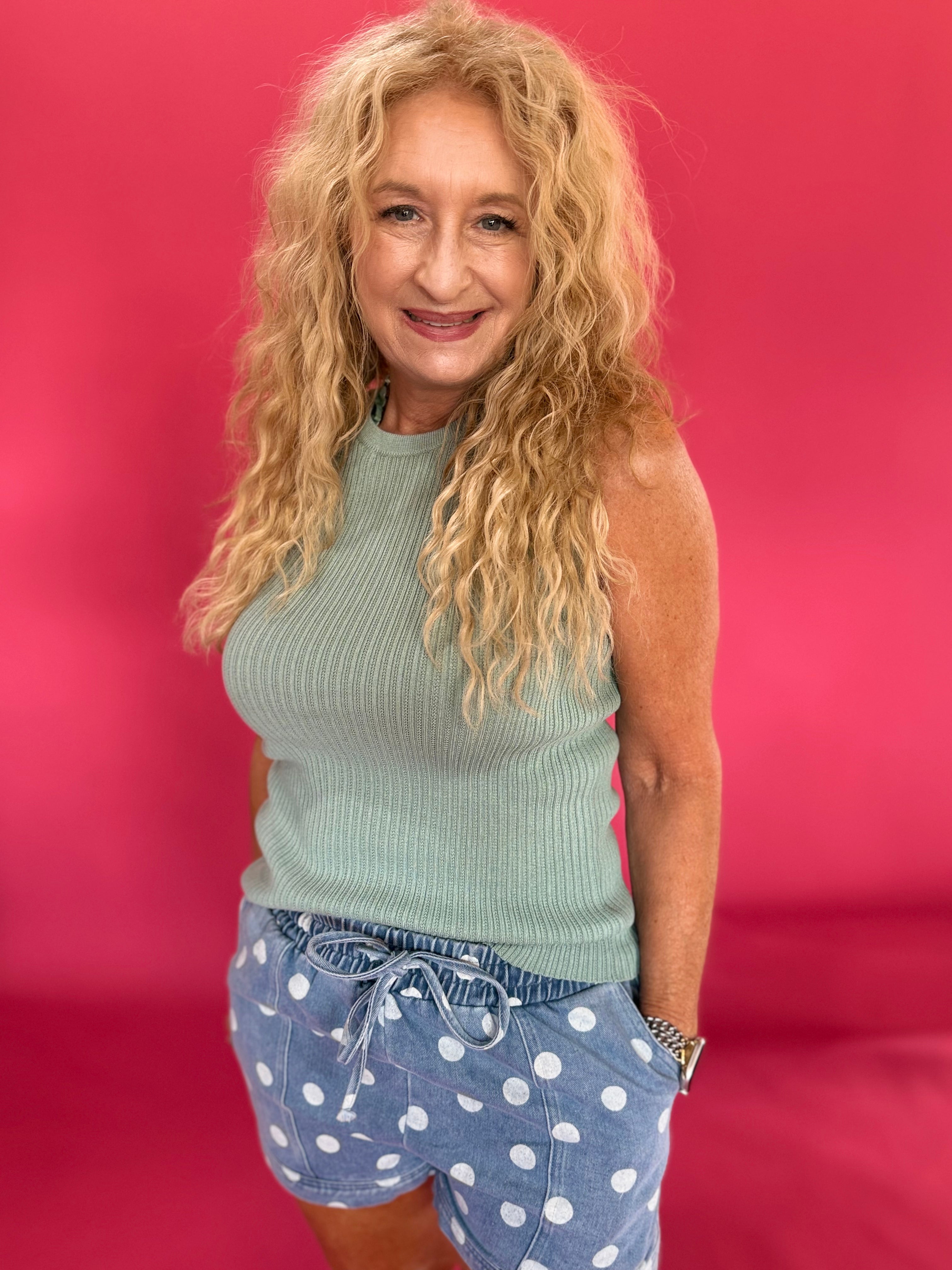 Connect the Dots Denim Shorts