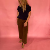 Cool Down Pocket Sweater in Blue