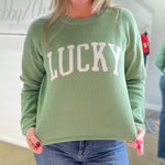 Cooper Lucky Sweater in Green