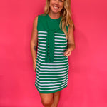 Country Club Charm Striped Sweater Dress - Shabby 2 Chic Boutiques