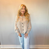 Cozy Cadence Cardigan in Taupe