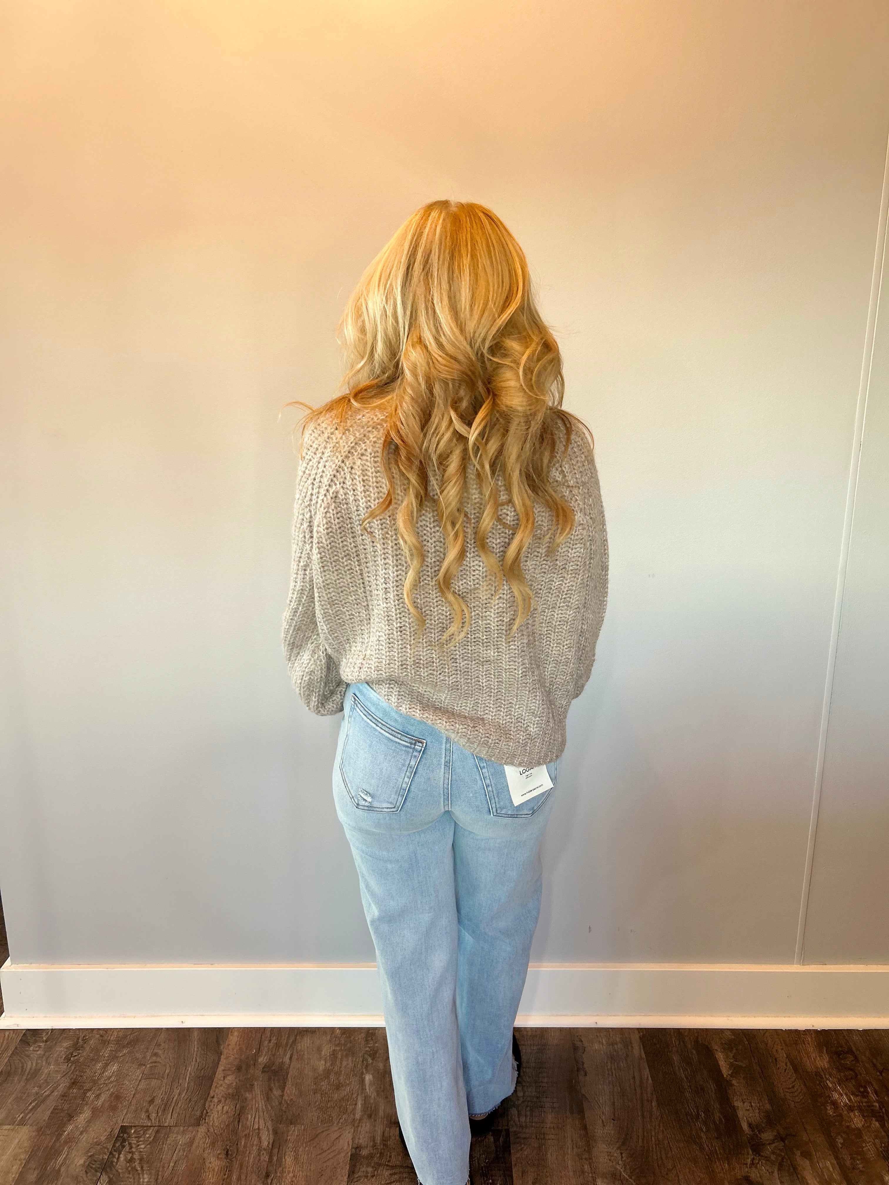 Cozy Cadence Cardigan in Taupe