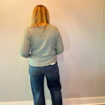 Cozy Luxe Waffle Knit Top in Green