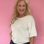 Cozy Season Knit Sweater in Cream
