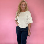 Cozy Season Knit Sweater in Cream