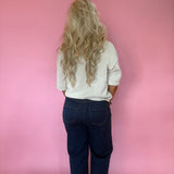 Cozy Season Knit Sweater in Cream