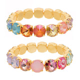 Croatia Stretch Bracelet in Fairy Dust Mix Tova