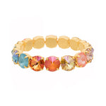 Croatia Stretch Bracelet in Fairy Dust Mix Tova