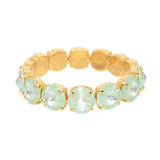 Croatia Stretch Bracelet in Solid Mint Tova