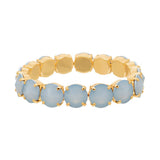 Croatia Stretch Bracelet in Ultra Opal Baby Blue (Tova)