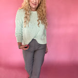 Crop It Like It's Hot Pants in Grey