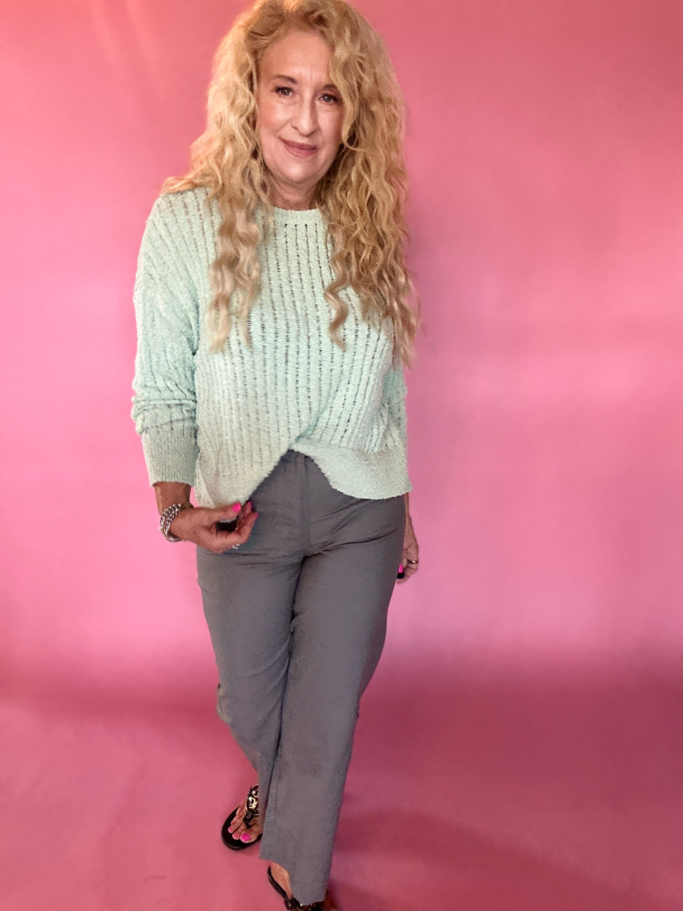 Crop It Like It's Hot Pants in Grey