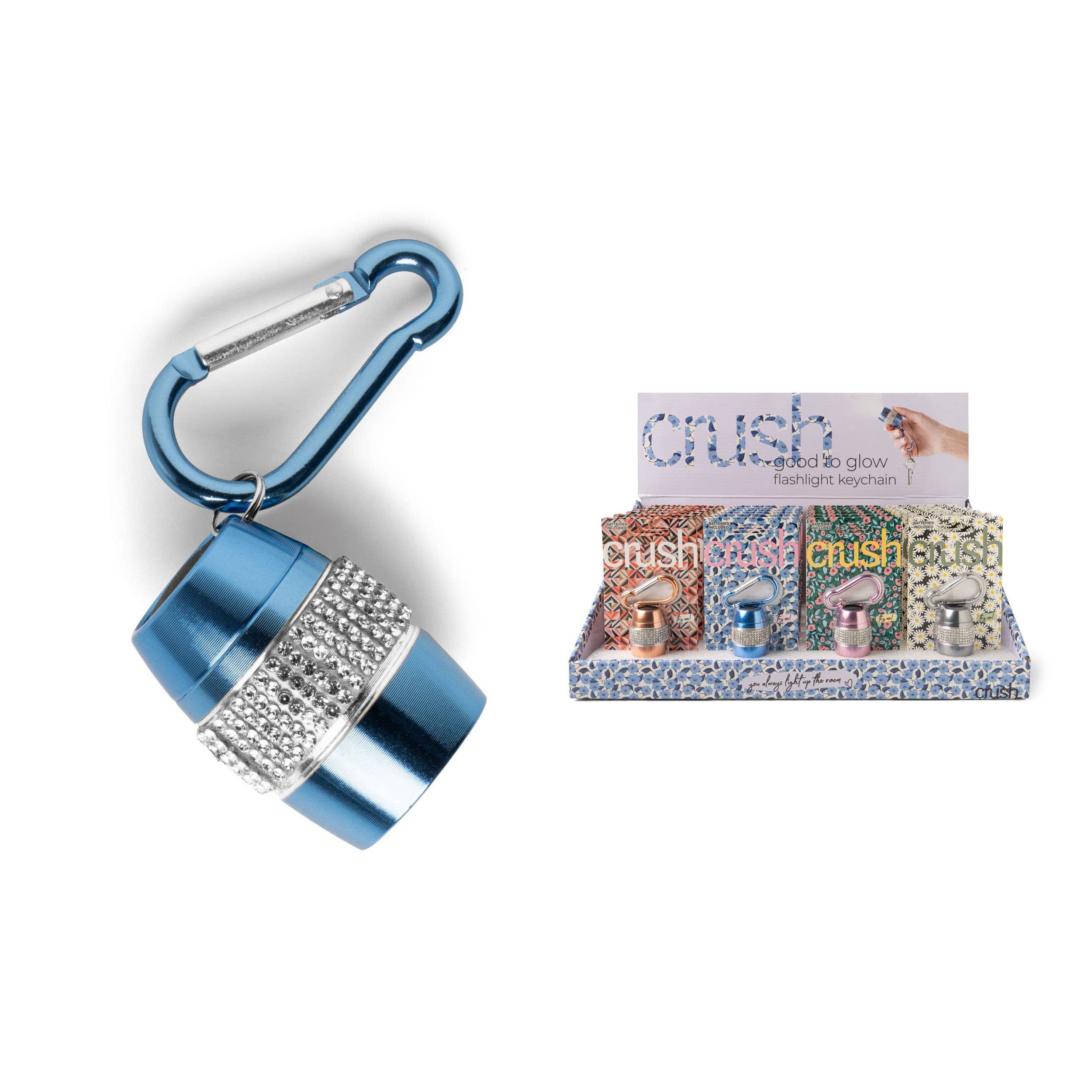 Crush Good To Glow Keychain Flashlight