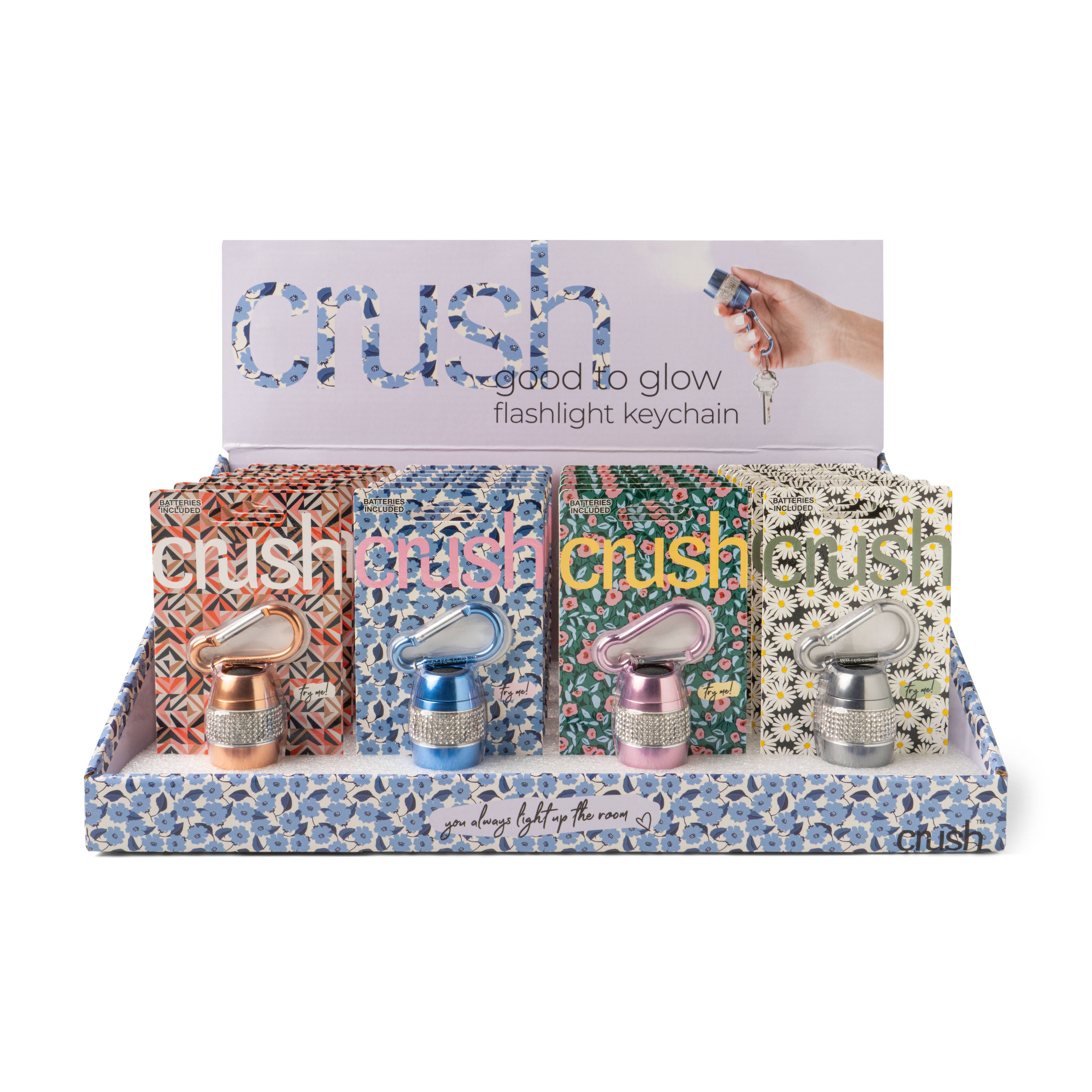 Crush Good To Glow Keychain Flashlight