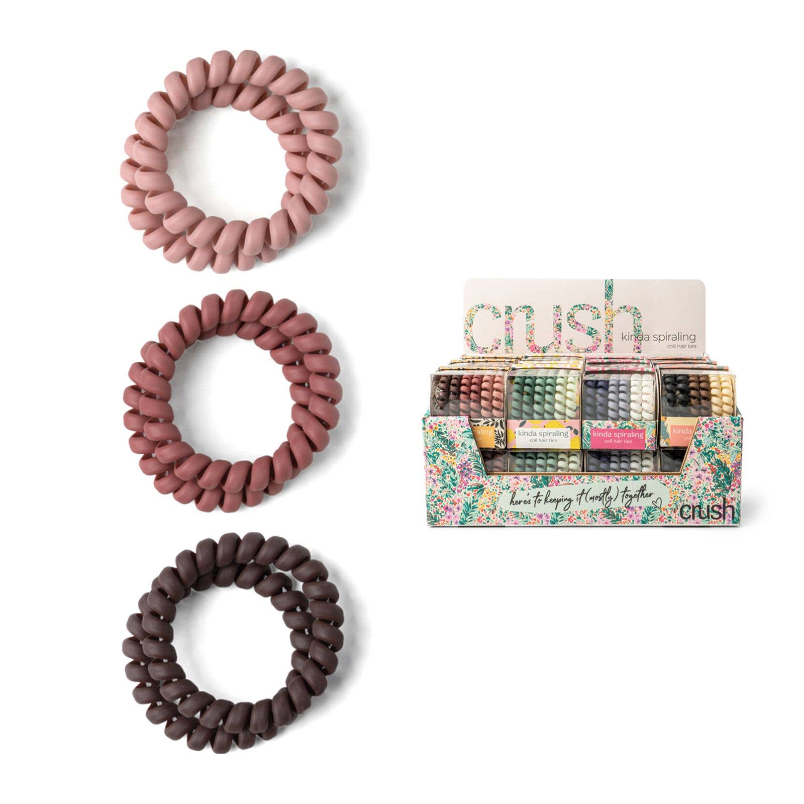 Crush Kinda Spiraling Coil Hair Ties