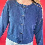 Daily Knit Denim Cardigan