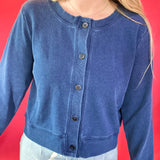Daily Knit Denim Cardigan