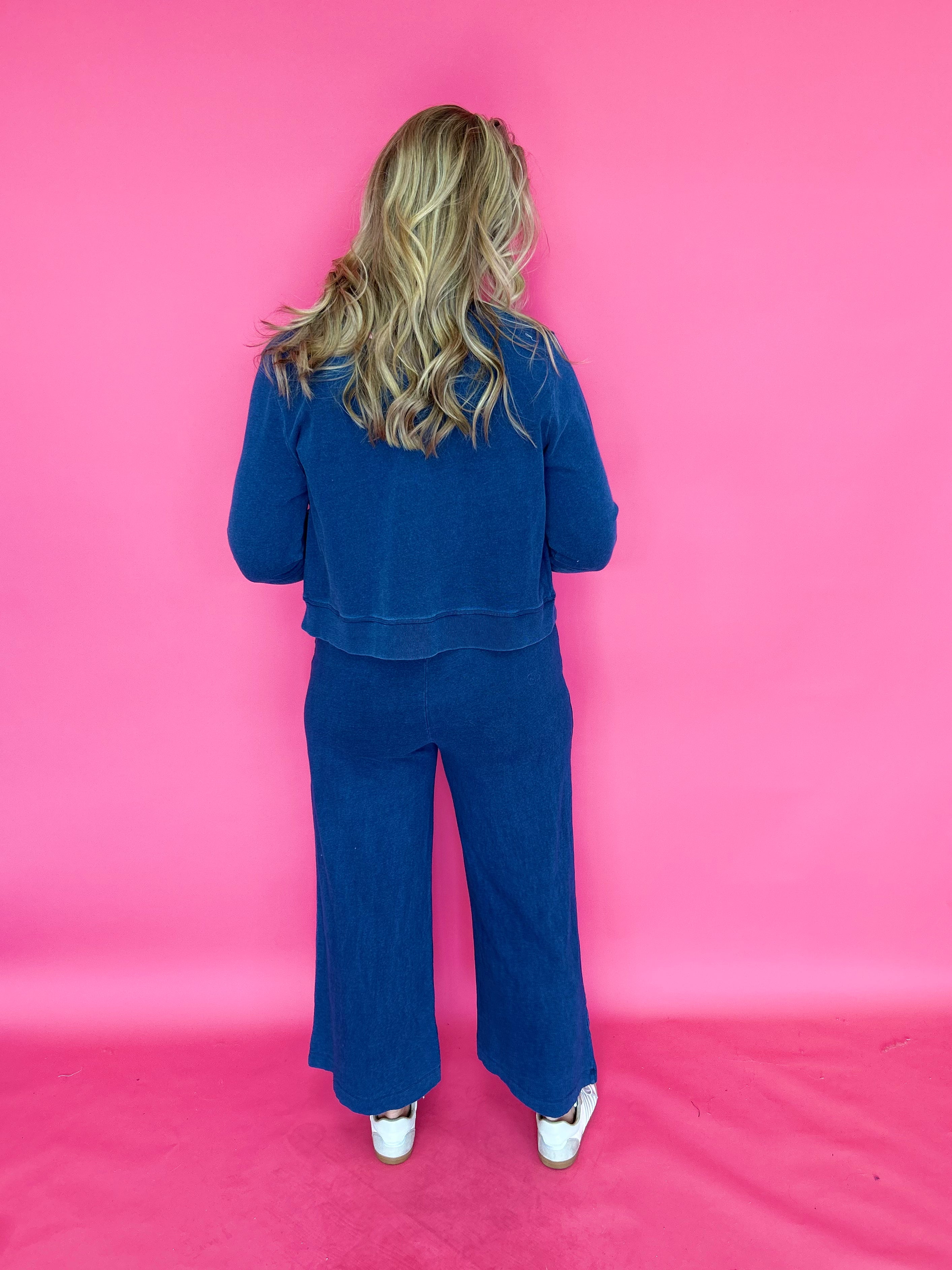 Daily Knit Denim Cardigan