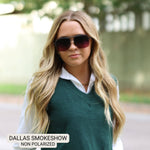Dallas - Women's Modern Aviator Sunglasses - Shabby 2 Chic Boutiques