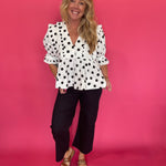 Dot's Got It Going On Babydoll Top