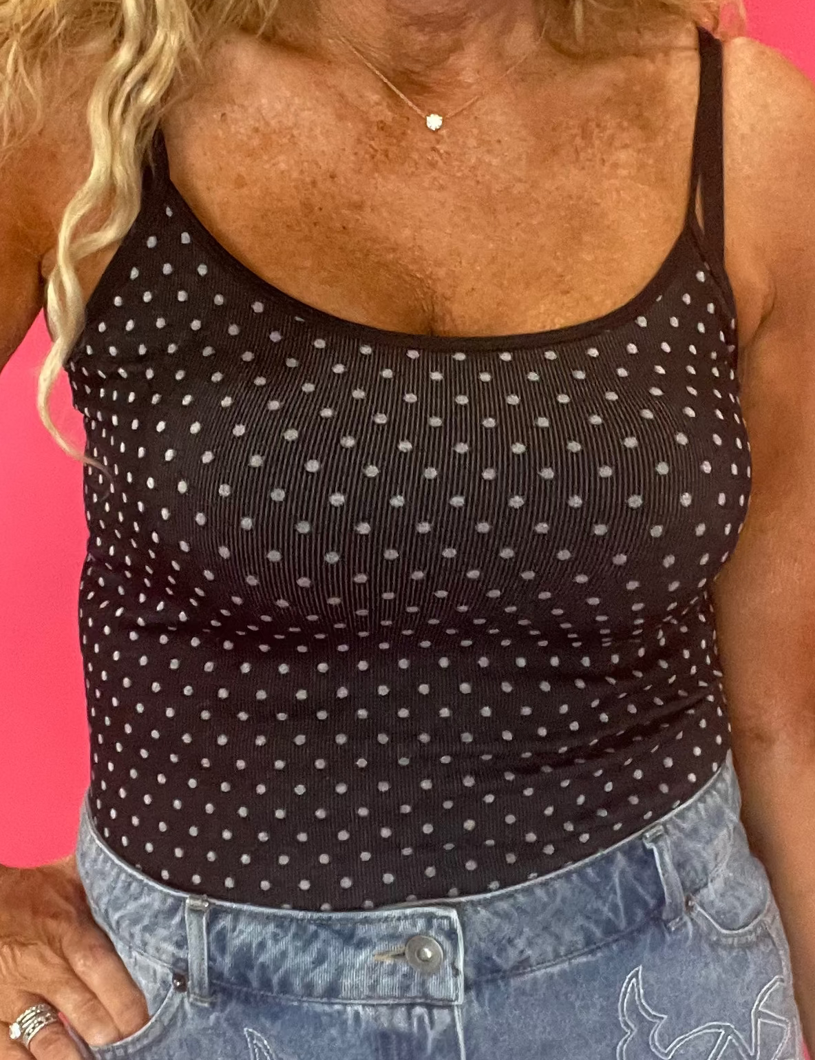 Dot's My Kind of Cami in Black