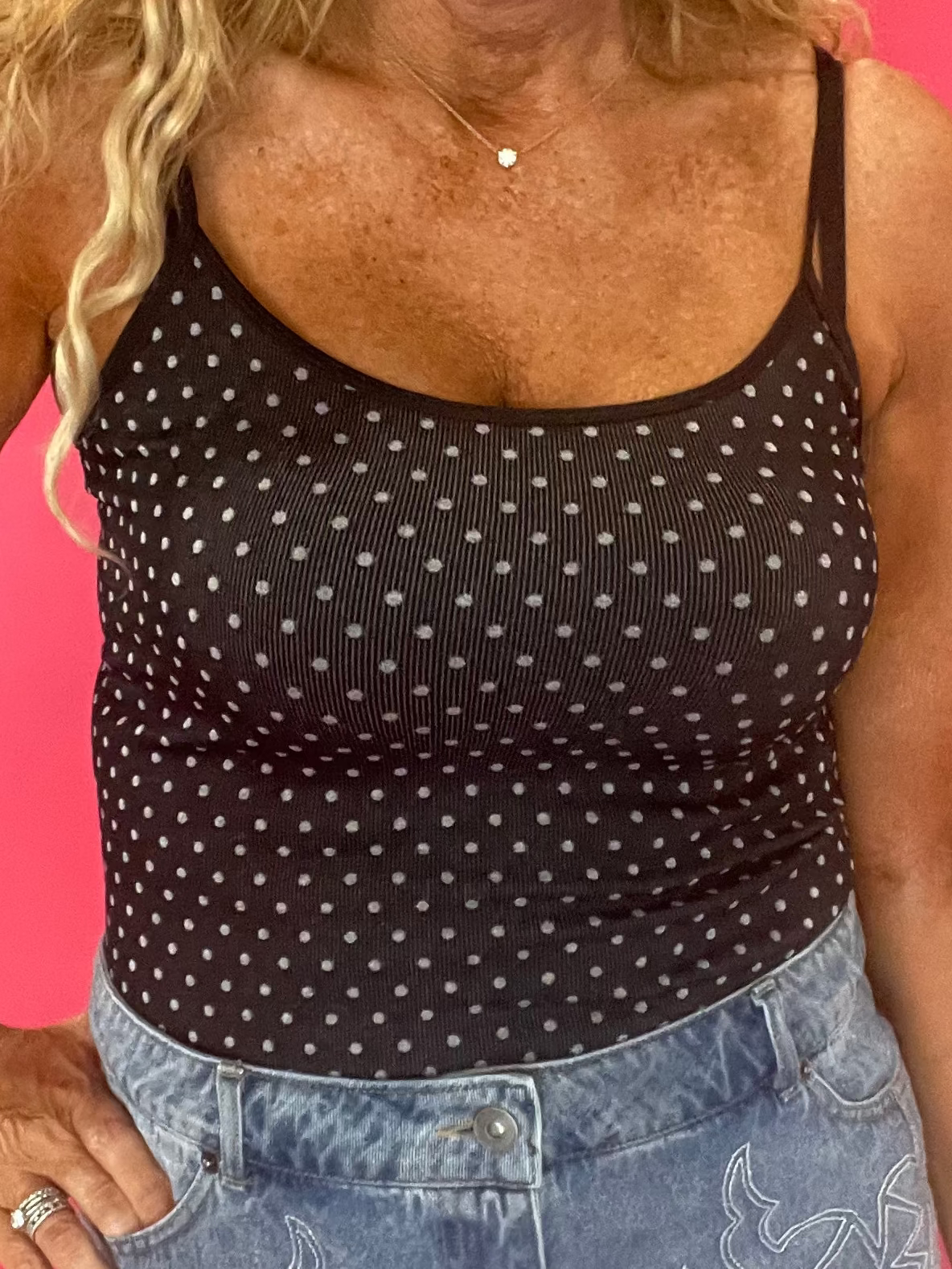 Dot's My Kind of Cami in Black