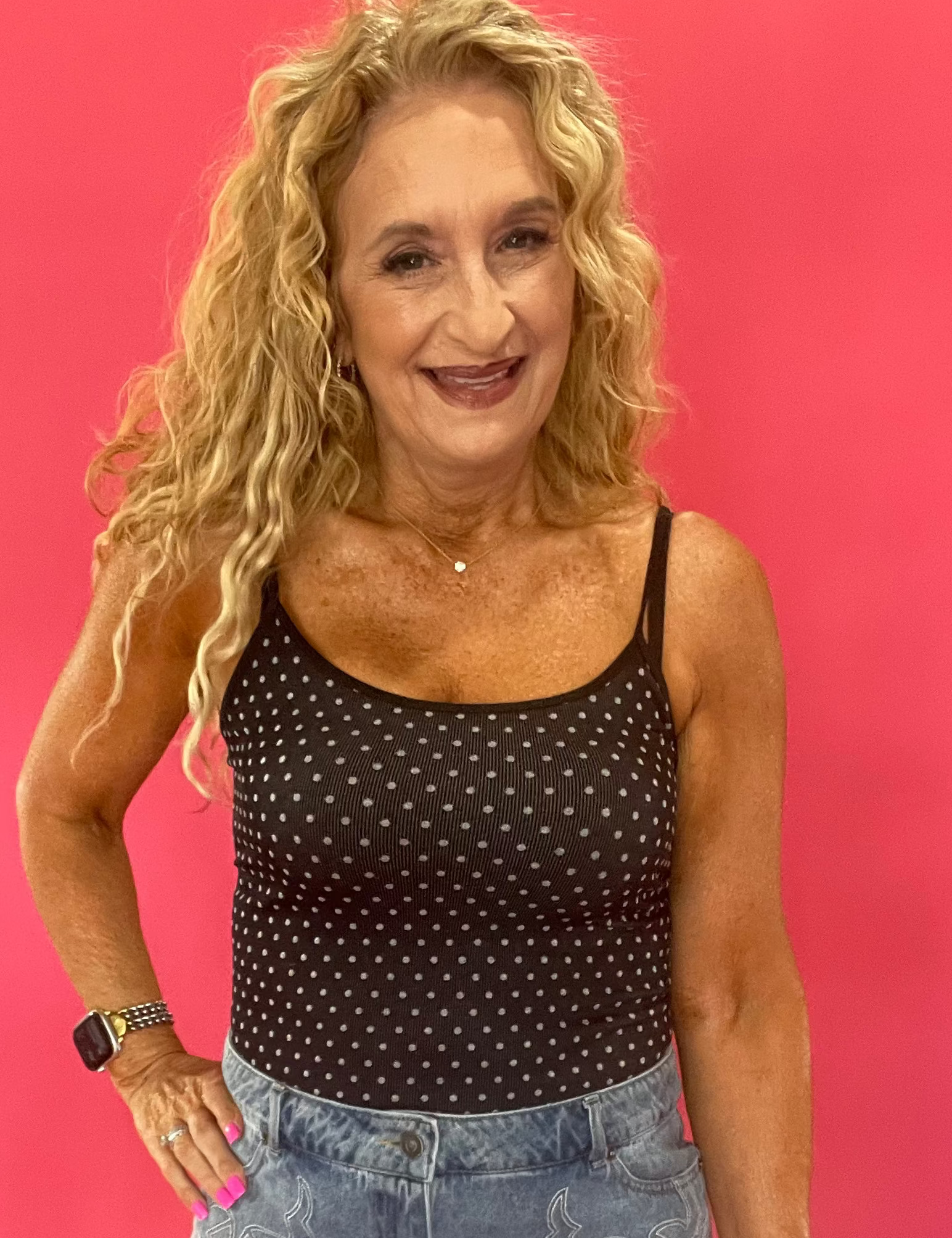 Dot's My Kind of Cami in Black