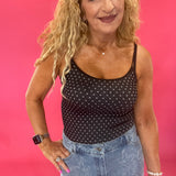 Dot's My Kind of Cami in Black
