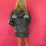 Dot's the Forecast Rain Jacket in Black