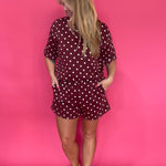 Dot's the One Knit Top & Shorts Set
