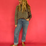 Dot the Line Satin Shirt