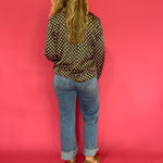 Dot the Line Satin Shirt