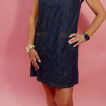 Down Home Dark Denim Dress