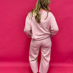 Dusty Rose Twill Barrel Pants - Shabby 2 Chic Boutiques