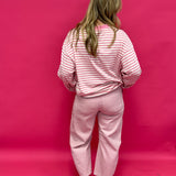 Dusty Rose Twill Barrel Pants - Shabby 2 Chic Boutiques