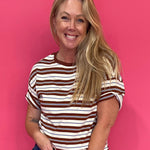 Earn Your Stripes Oversized Tee