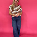 Earn Your Stripes Oversized Tee