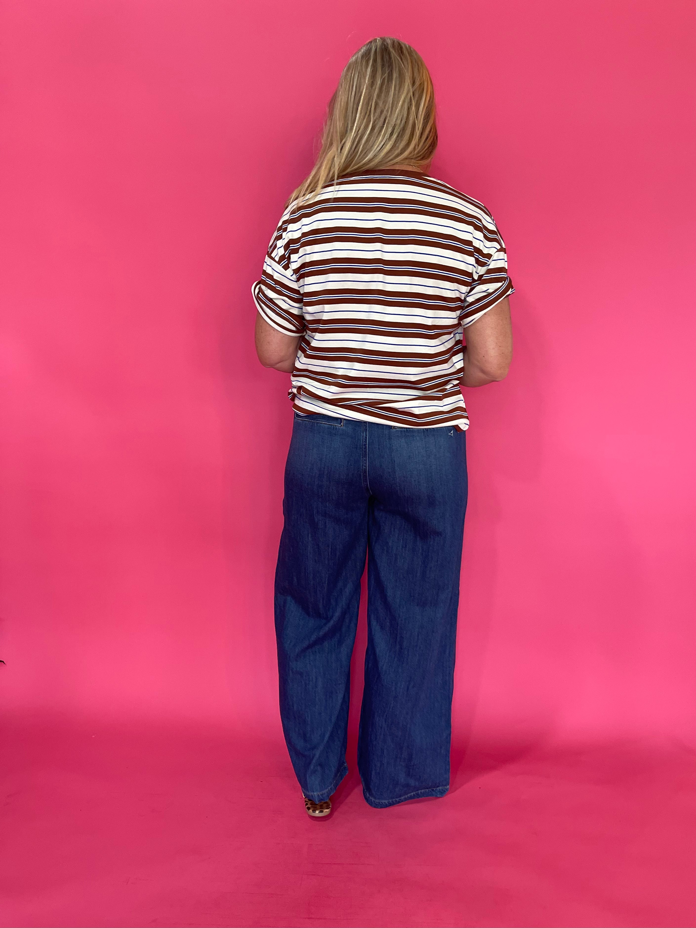 Earn Your Stripes Oversized Tee