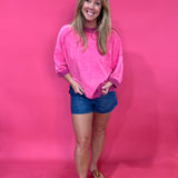 Easy Breeze Mineral Wash Terry Top - Shabby 2 Chic Boutiques