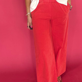 Easy Days Cotton Wide-Leg Pull-On Pants - Shabby 2 Chic Boutiques