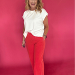 Easy Days Cotton Wide-Leg Pull-On Pants - Shabby 2 Chic Boutiques