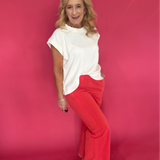 Easy Days Cotton Wide-Leg Pull-On Pants - Shabby 2 Chic Boutiques