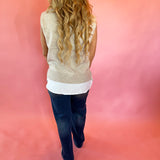 Effortless Edge Mix Media Shirt and Vest