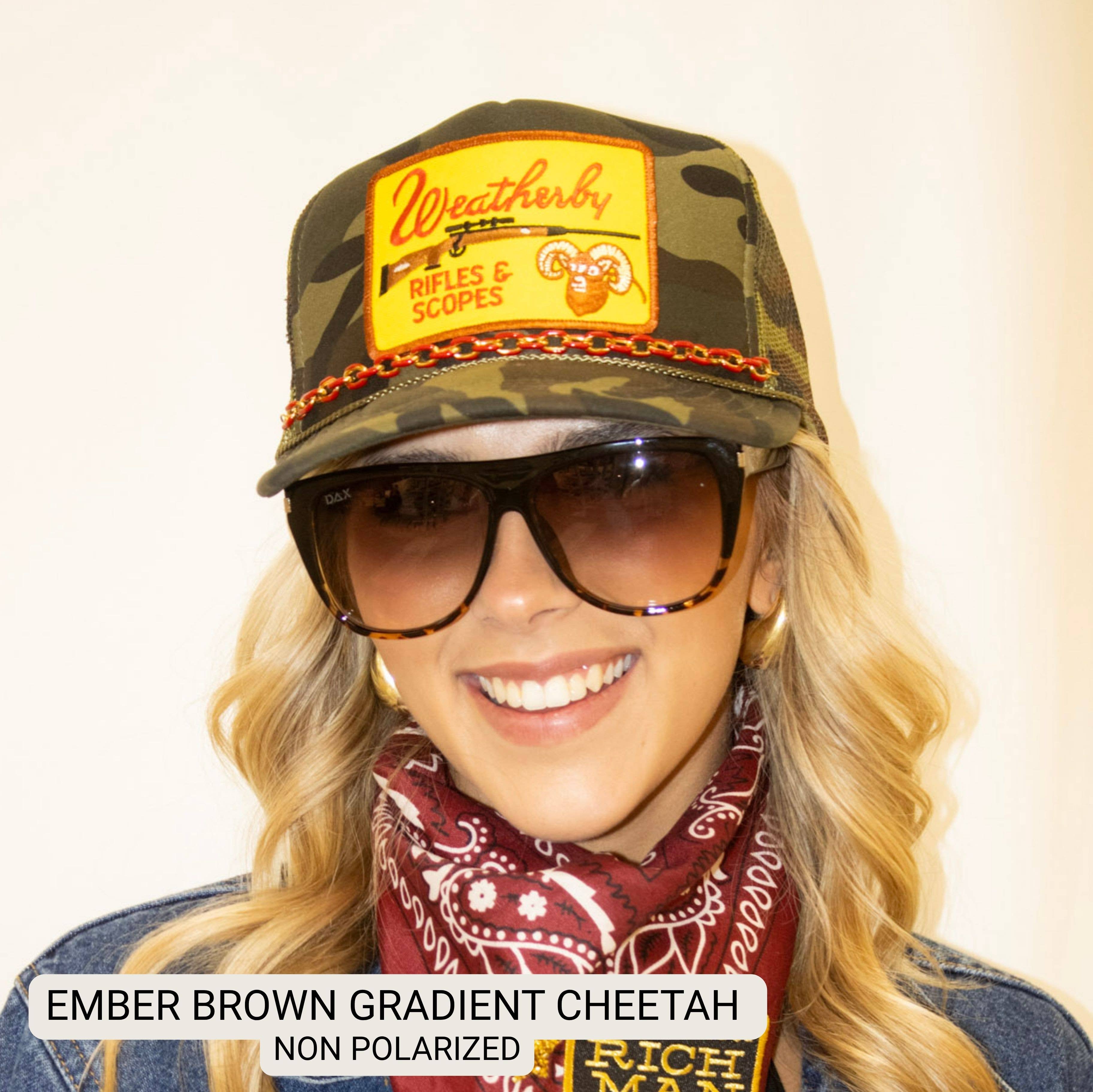 Ember - Woman's Oversized Square Sunglasses - Shabby 2 Chic Boutiques