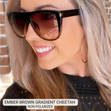 Ember - Woman's Oversized Square Sunglasses - Shabby 2 Chic Boutiques